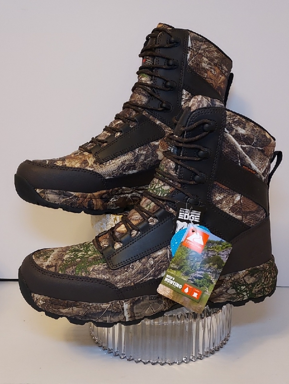Mens Ozark Trail Mossy Oak Hunting Boot